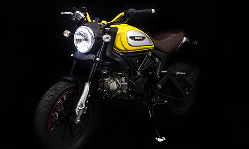 Môtô Ducati Scrambler "Tàu nhái" như xịn giá 35 triệu đồng